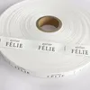 Accessoires 16 mm de haute qualité Coton Soft Cotton Ribbon plat ou ruban d'impression 3D pour les vêtements pour enfants Emballage cadeau 108 ans / rouleau
