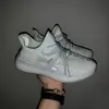 Barn som kör yeezey yeeziness 350 yezziness 35 skor barn basket tränare varg grå småbarn sport utomhus sneakers för pojke och tjej chaussures häll yeezey