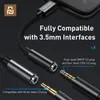 Connectors Baseus Lighting a 3,5 mm Cavo adattatore audio per iPhone 11 Pro X XS XR 8 7 3,5 mm Jack Aux Aux Aurphone Adapter Splitter