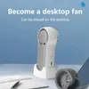 Fans Portable Hand Fan Semiconductor Refrigeration Cooling USB uppladdningsbar tyst mini handhållen fläkt luftkylare utomhus sommar