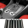 New Center Console Wrap Cover Kit Fit For Tesla Model 3 Model Y Sticker Protector Matte Carbon Fiber Pattern/Wood Grain Car Modified