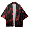 Etnik Giysiler Robe Cardigan Top Harajuku Kimono Cosplay Erkek Kadınlar Japon Tarzı Sokak Giyim Yukata Haori Giysileri