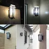 Lampy ścienne Vintage Wodoodporne sconce Outdoor LED LED Optora z zestawem do montażu retro aluminiowe urządzenia