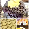 Appareils électriques de coeur électrique Bubble Bulle Waffle Maker Commercial Egg Bubble Waffle Maker Machine Hong Kong Eggetes Waffle Iron Cake Cake