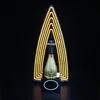 LED luminous wine holder tequila Cocktail Champagne bar KTV props wine holder foreign wine display rack