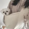 Dog Car Seat Covers Handmade Pet Puppy Kitten Outdoor Travel Sling Handbag Comfort Bag Shoulder Breathable Canvas Tote Sing Q5k9
