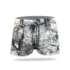 Underpants Cotton Men's Panties Sexy Denim Print Pocket Boxer Briefs Stretch Breathable Men Underwear Male Shorts