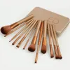 Maquillage 12 pièces/ensemble pinceau maquillage Kit de pinceaux ensembles pour fard à paupières fard à joues pinceaux cosmétiques outils Juegos De Brochas De Maquillaje Para Colorete De Sombra De Ojos