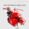 Diesel Small Walk-the-Tractor Single-Row Header Harvester Corn Harvester Table Hela Automatic Straw Shredder