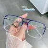 サングラスワックサリアブルーライトブロッキング女性メガネフレーム2023特大の眼鏡アンチコンピューターFashionsunglasses