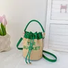 summer Straw marc Tote Bag totes Women Crossbody Bags Fashion Designers Handbags Wallet All-match Classic Letter Print Bucket Bag Embroidery Beach Bag