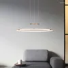 Kolye lambalar Modern Daire LED lamba Oturma Odası Ev Dekoru Yemek Aydınlatma Süspansiyon