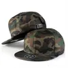 Camouflage snapback polyester cap blank flat camo baseball cap with no embroidery mens cap and hat for men and women229h