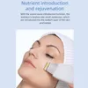 Instrument Ultrassonic Skin Skorbrobration Face Spatula Removedor de cravos da capa Cavitação limpa descascando o levantamento facial