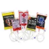 Halloween Party Gathering Network Red Hanging Infusion Beer Bag Small Red Book Same Prop Drops Blood Bag Beverage Bag
