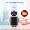 Fans Mini Heater Portable Electric Heater Fan Plug In Wall Office Room Heating Stove Winter Desktop Household Radiator Hand Warmer