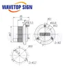 Pulser CNC Handwiel Wheel manuale 5V 6pin Pulse manuale MANUALE GENERATORE MANCA MACCHINA CNC ENCCEDER ROTARIO 60MM