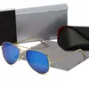 Designer óculos de sol ray homens ban luxo aviadores quadro preto homens mulheres sonnenbrille óculos lentes de metal raybann brju