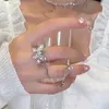 2023 NIEUW HOT INS ZIRKON TASEL -stiksel Pearl dames kettingen ringen set mode sieraden voor damesmeisje cadeau