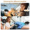 New Car Heater Demister Defroster 12V Cooling and Heating Fan Dashboard Seat Heater Windshield Demister Defroster Auto Accessories