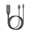 USB 3.1 Type C to HD 2M Cable Adapter Converter Ultra 1080p 4K مع شحن كابلات الفيديو HDTV لـ Samsung S10 S20 Huawei هواتف