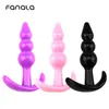 Anale manisch manic silicium fanale plug vagina g-square voor vrouwen verschillende volwassen kogels seksspeler masturbatie