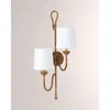 Wall Lamp York Downtown Park Imported Hampton Back To Nature American Rope Holiday Style Double/single Lamp.