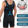 Hommes Body Shapers Hommes Shapers Perte de Poids Shapewear Full Body Shaper Minceur Taille Ventre Mince Abdomen Shaper Taille Formateur Sous-Vêtements Body 230512