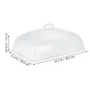 Dinnerware Sets Picnic Covers Snack Foods Plastic Cheese Dome Bakery Dessert Transparent Lid Tent Umbrella Dish Cover