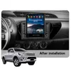 CarPlay 2 DIN Android 11 CAR DVDプレーヤートヨタHILUXのピックアップAN120 2015-2020 360カメラGPSラジオステレオ128G DSPオーディオ