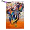 Stitch Ever Moment Diamant Malmalerei Elefant handgefertigtes Bild von Strass 5d Diy Diamond Stickerei Dekoration für Zuhause ASF1386