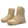 -Men Desert Tactical Boots Mens Work Safty buty SWAT Army But Tacticos Zapatos Kostka Buty bojowe245v