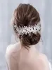 Headpieces Bridal Flower Headband Wedding Hair Accessories Bride Handmade Ornaments Female Crystal Headdress