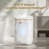 Bidoni per rifiuti 20L Pattumiera con sensore automatico con luce UV Pattumiera intelligente ricaricabile per bagno WC Cestino per rifiuti con coperchio Home 230512