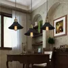 Lampy wiszące przemysłowe retro żelazne światło do oświetlenia salonu pojedyncza głowa lampa wisząca wypoczynek kawiarnia herbata bar restauracyjna