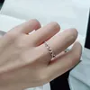 Knotted Hearts RING for Pandora Authentic Sterling Silver Wedding Party Jewelry Set designer Rings For Women Girlfriend Gift Love ring with Original Box wholesale