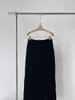 Skirts 2023 Early Spring Nordic Style Velvet Bud Mosaic A-line Skirt Versatile Lady Long