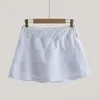 2023 new Yoga Pleated Skirt Knee Above Length Pocket Shorts Inside Tennis Golf Badminton Running Sports Gym Clothes