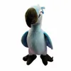 2pc فيلم Rio Figure Blu Jewel Plush Toys Macaw Parrot Blue Birds Toy Doll330p