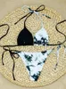 Damenbadebekleidung 2023 Micro Bikinis Frauen Sexy Zweiteiler Drucken Brasilianischer Tanga Bikini Set Dreieck Badeanzug Weibliche Badeanzüge