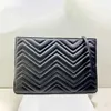 Clutch Bags shoulder bag designer handbags women messenger leather Stripes Crossbody Bags female black purse