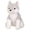 Cute Creative Sitting Wolf Puppy Stupid Plush Toy Animal Dog Doll Throwing Pillow Children Birthday Gift 31inch 80cm
