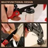 Hammer Claw Hammer Multitool ze stali nierdzewnej noża noża Nylonowa osłona nylonowa Outdoor Survival Camping Portable Pocket Claw Hammer