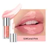 QIBEST Crystal Jelly Hydratant Lip Oil Repulpant Lip Gloss Maquillage Sexy Plump Lip Glow Oil Teinté Lip Plumper Lip Care 6 Couleurs