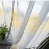 Zasłony zasłony do salonu sypialnia amerykański kraj żółte szare liście babka zaciemniająca rustykalne okno okienne