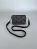 Triangle Square Box 2023 New Fashion Casual Feminino Bag ombro Bolsa de Crossbody