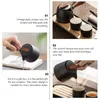 Diny Sets Metal Waterbottle Tea Maker Ceramic Teapot Japandi Decor Chinese retro banierij