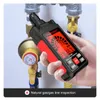 Leakage Sensor Audible And Visual Alarm Explosive Gas Detector Temp Humidity Measure Natural Sniffer Automatic Shutdown