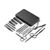 18 Pcs Manicure Cutters Nail Clipper Household Stainless Steel Ear Spoon Nails Clippers Pedicure Nail Scissors Tool Kit