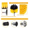 Cleaning Brushes 6pcs Electric Drill Disc Crevice Set Car Polisher Bathroom Kit Tools 230512